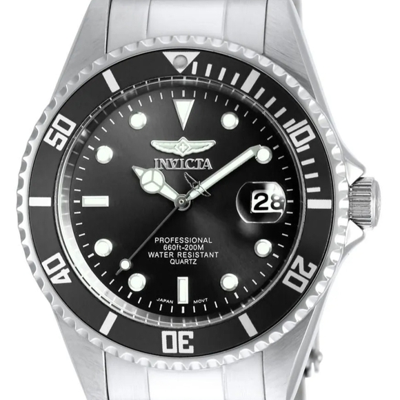 89320B - Invicta Pro Diver D Coin-Edge Men's Watch - 37.5mm. Steel (89320B) - Picture 5 of 5